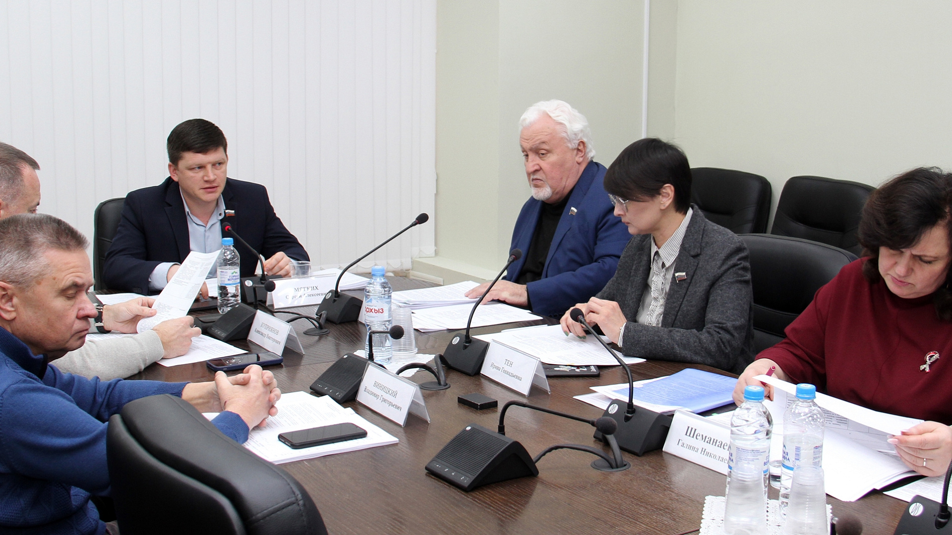 Под председательством Мягких состоялось заседание комитета по труду и соцполитике Тамбовской облдумы
