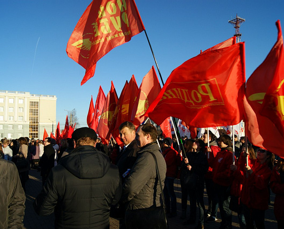 Ижевские социал-патриоты приняли участие в акции "Мы вместе!"