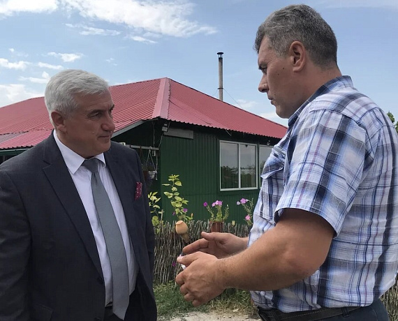 Любомир Радинович посетил Каменский район Воронежской области