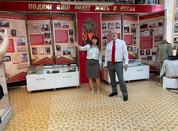 Рабочий визит Алексея Журавлева в Омскую область, 08.07.2021