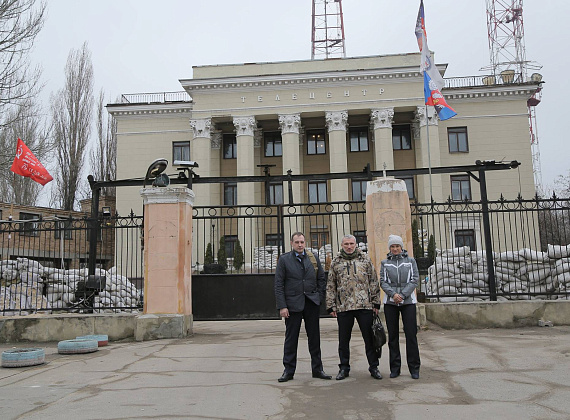 Визит Алексея Журавлёва на Донбасс, 27.02-01.03.2015