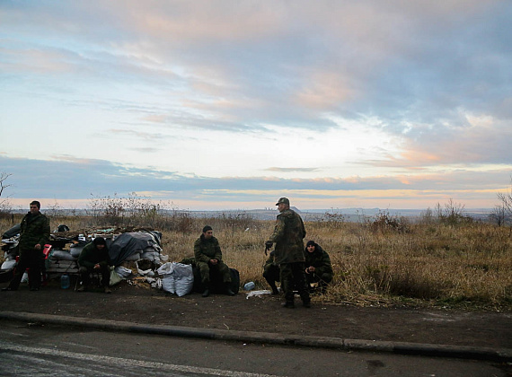 Новороссия - сегодня. Визит наблюдателей партии "РОДИНА" в Новороссиию, 31.10.2014