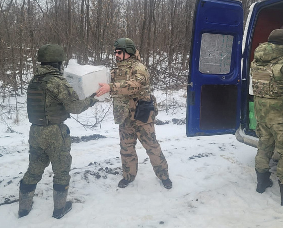 Команда партии "РОДИНА" доставила гуманитарный груз в зону проведения СВО