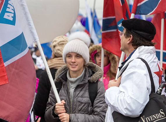 Партия "РОДИНА" приняла участие в шествии и митинге "Мы едины!", 04.11.2015 (часть 2)