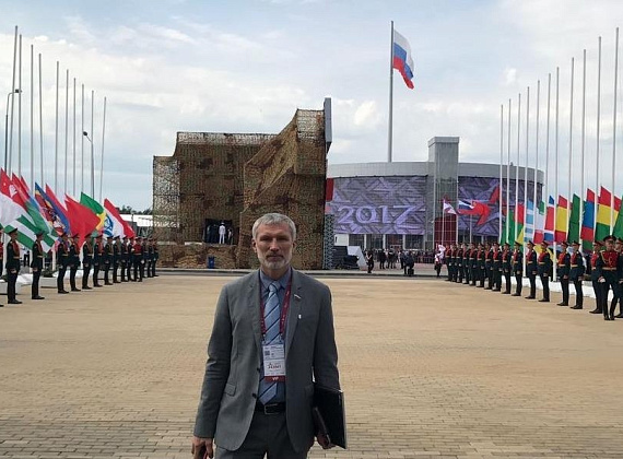 Алексей Журавлев на III Международном военно-техническом форуме "Армия-2017", 22.08.2017