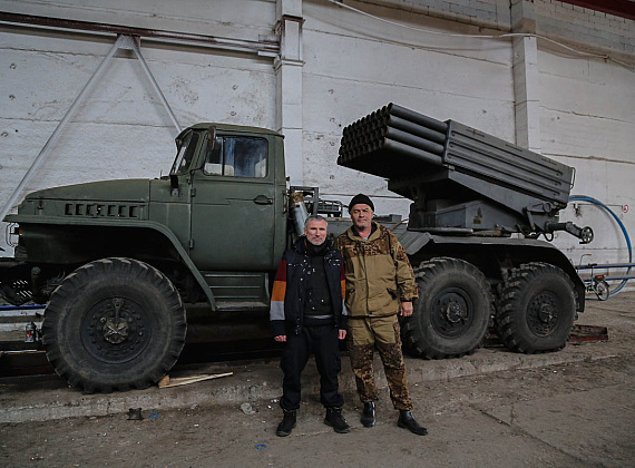 Делегация партии "РОДИНА" в Новороссии, 01.11.2014