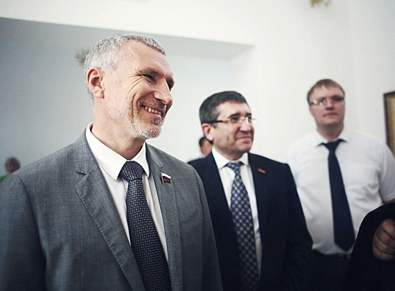 Рабочий визит Алексея Журавлёва в Оренбургскую область, 07.09.2015