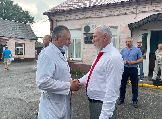 Рабочий визит Алексея Журавлева в Тамбовскую область, 30.07.2021