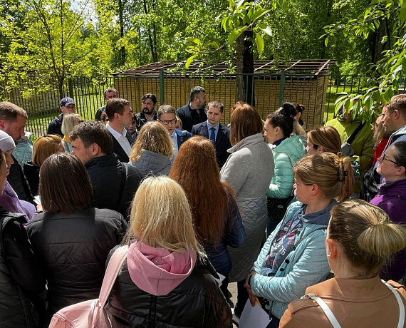 В Подмосковье прошли встречи с жителями г.Мытищи и спортсменами в Орехово- Зуево.